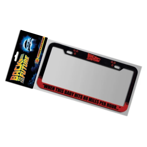 BACK TO THE FUTURE 88 MPH LICENSE PLATE FRAME