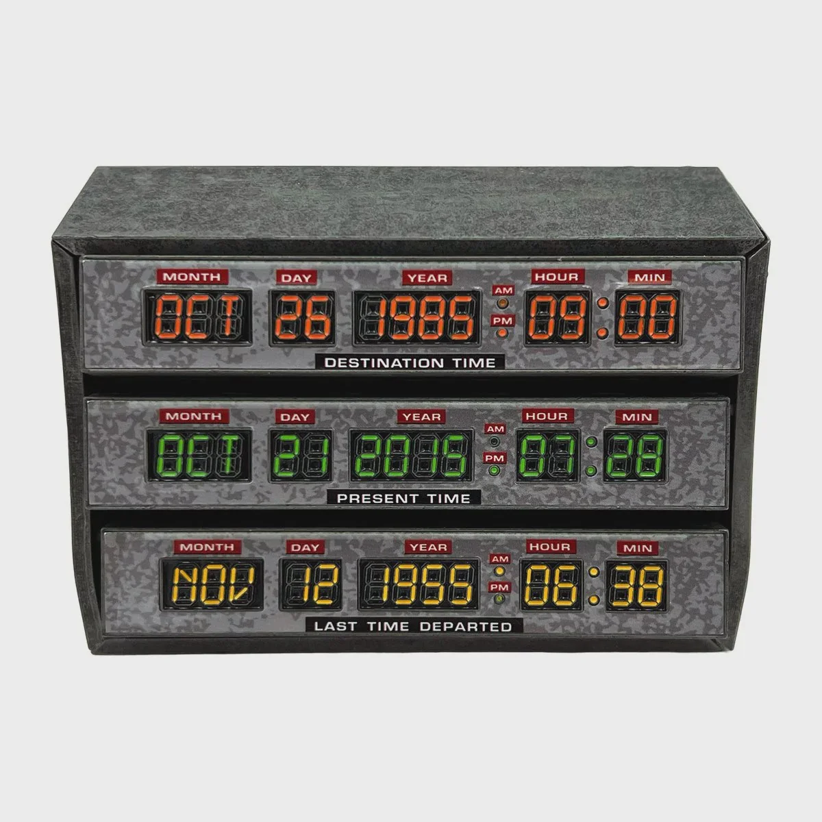 BACK TO THE FUTURE TIME CIRCUITS SCALED PROP REPLICA