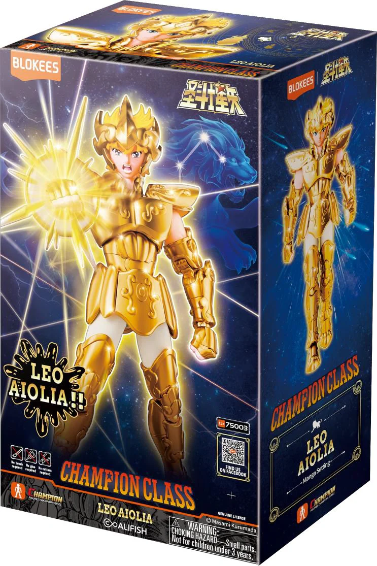 BLOKEES SAINT SEIYA CHAMPION CLASS LEO AIORIA - Image 2