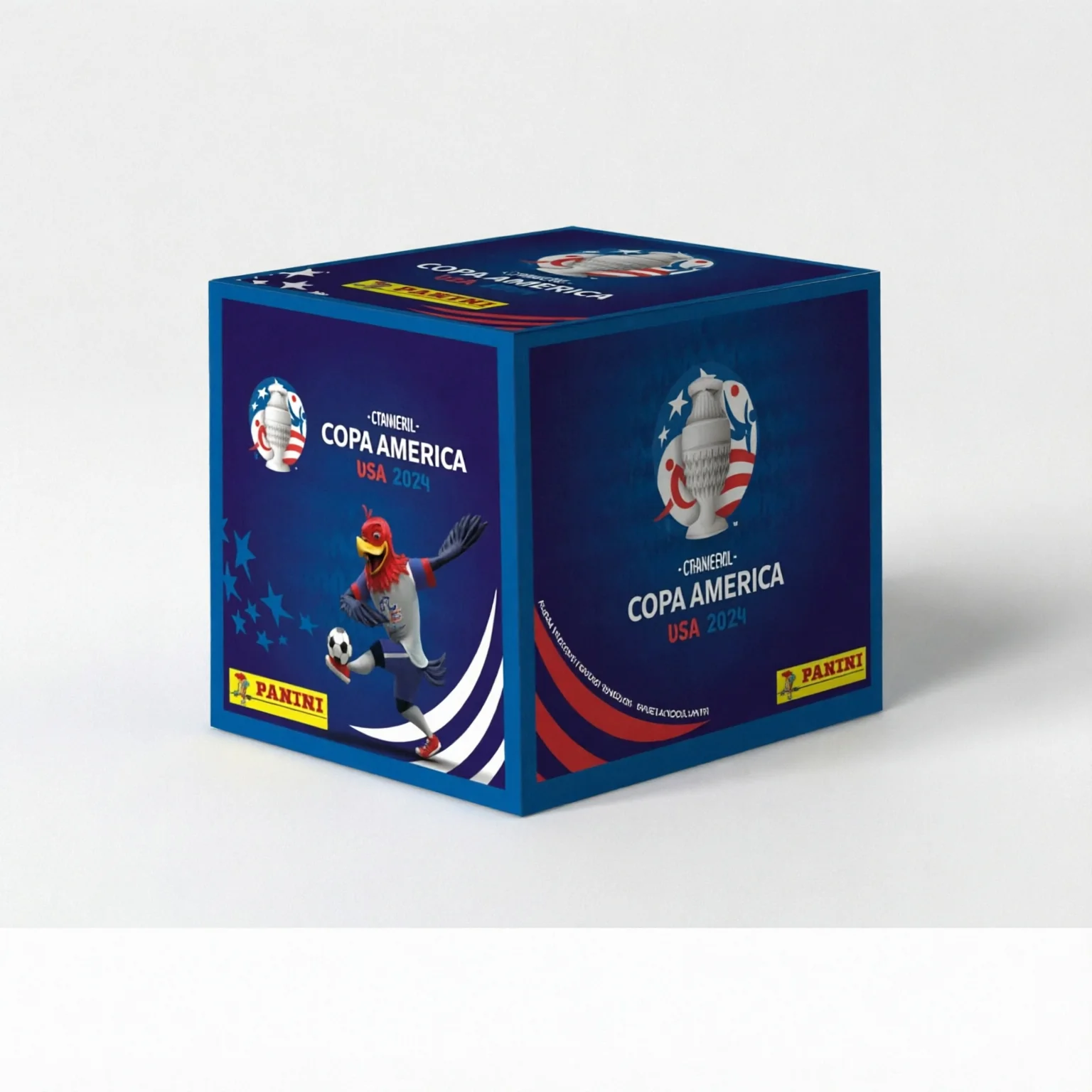 CAJA CON 50 SOBRES DE ESTAMPAS COPA AMERICA 2024
