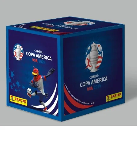 CAJA CON 50 SOBRES DE ESTAMPAS COPA AMERICA 2024 - Image 2