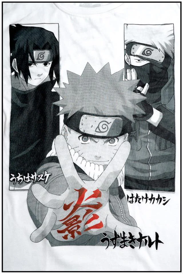 Camisa Heredia Naruto Manga