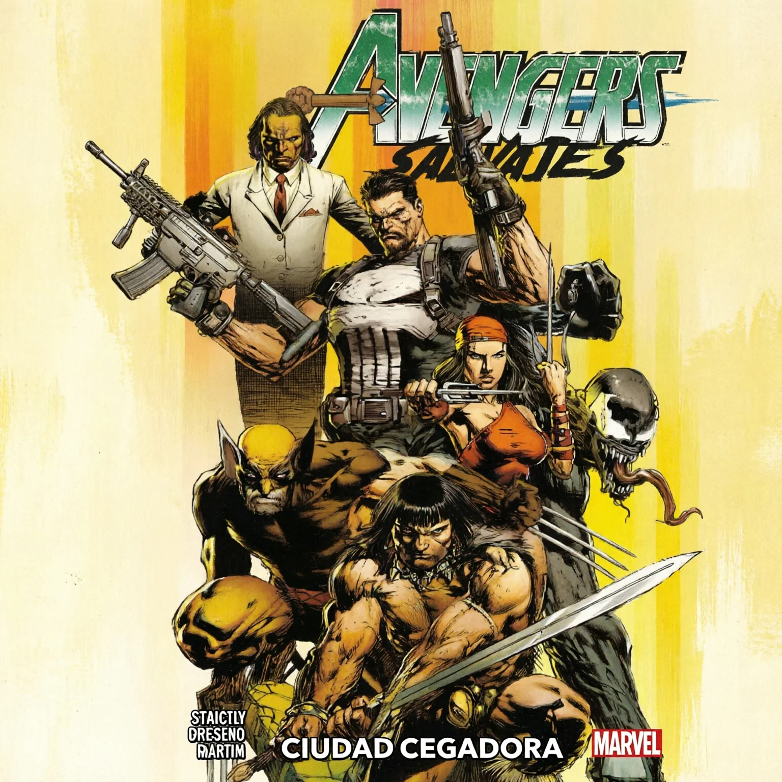COMIC AVENGERS SALVAJES VOL.01