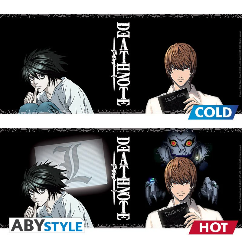 DEATH NOTE - Kira & L Taza Magica, 16 oz.