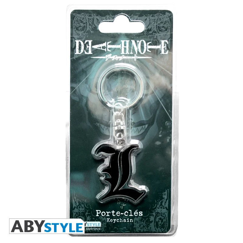 DEATH NOTE LLAVERO L SYMBOL - Image 2