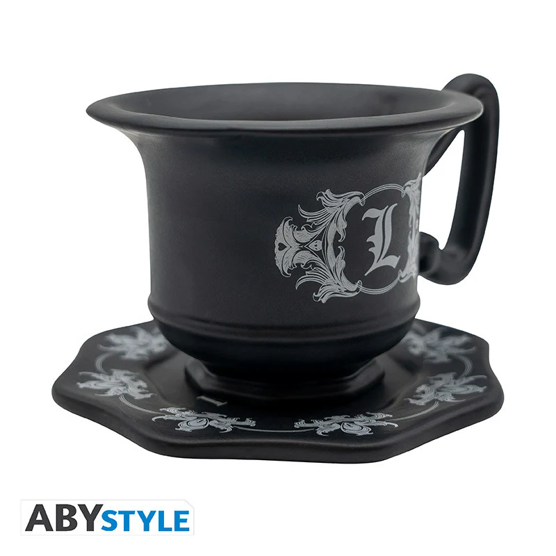 DEATH NOTE TAZA 3D CON PLATO COPA DE L'S - Image 5