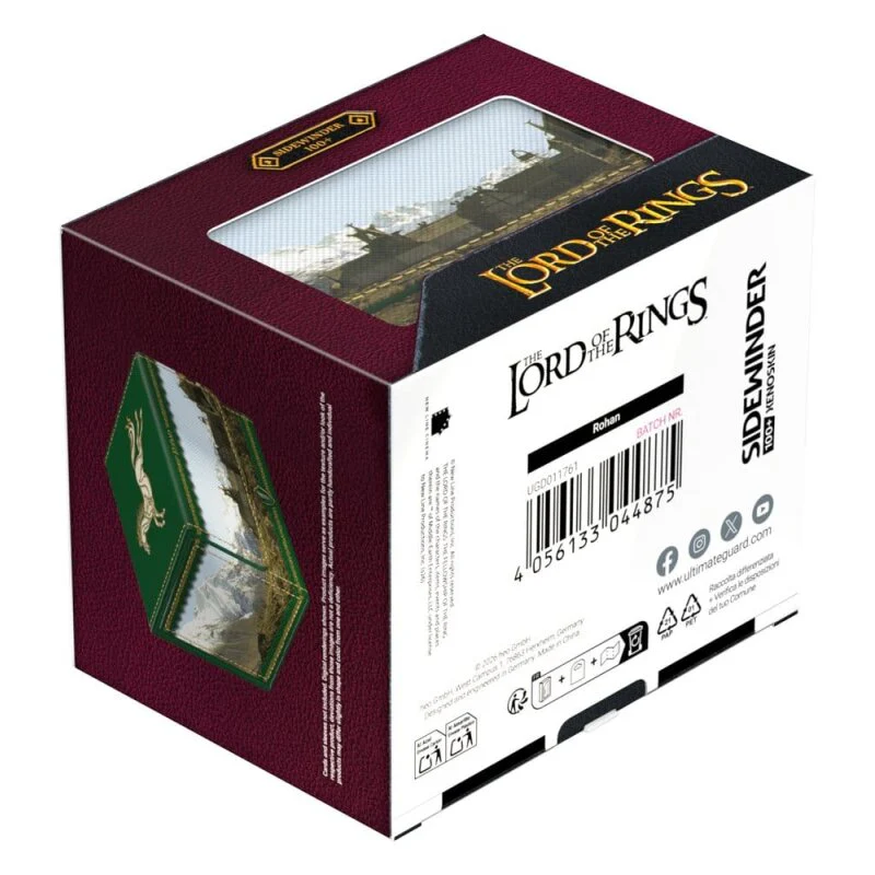 DECK CASE SIDEWINDER 100+ XENOSKIN LORD OF THE RINGS PLACES OF MIDDLE EARTH ROHAN - Image 2