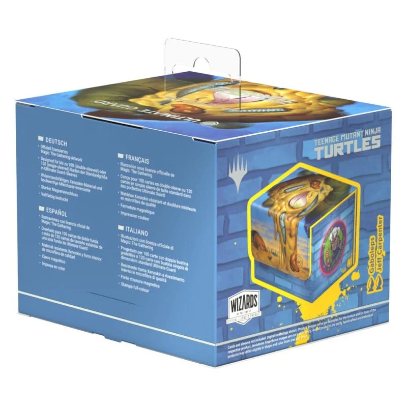 DECK CASE SIDEWINDER 100+ XENOSKIN MTG TEENAGE MUTANT NINJA TURTLES ISLAND - Image 3