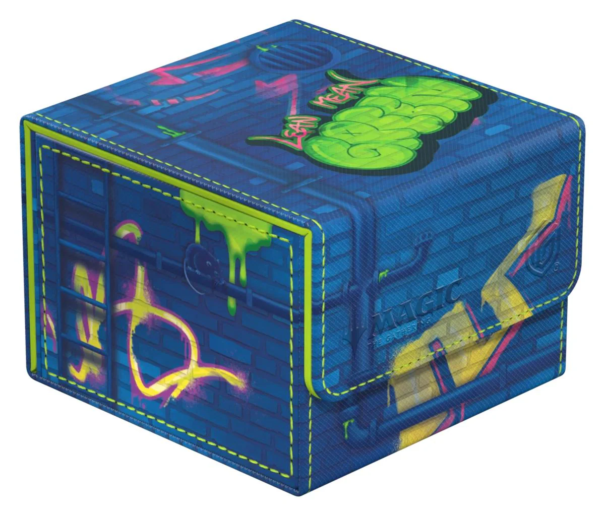 DECK CASE SIDEWINDER 100+ XENOSKIN MTG TEENAGE MUTANT NINJA TURTLES SEWER WALLS - Image 2