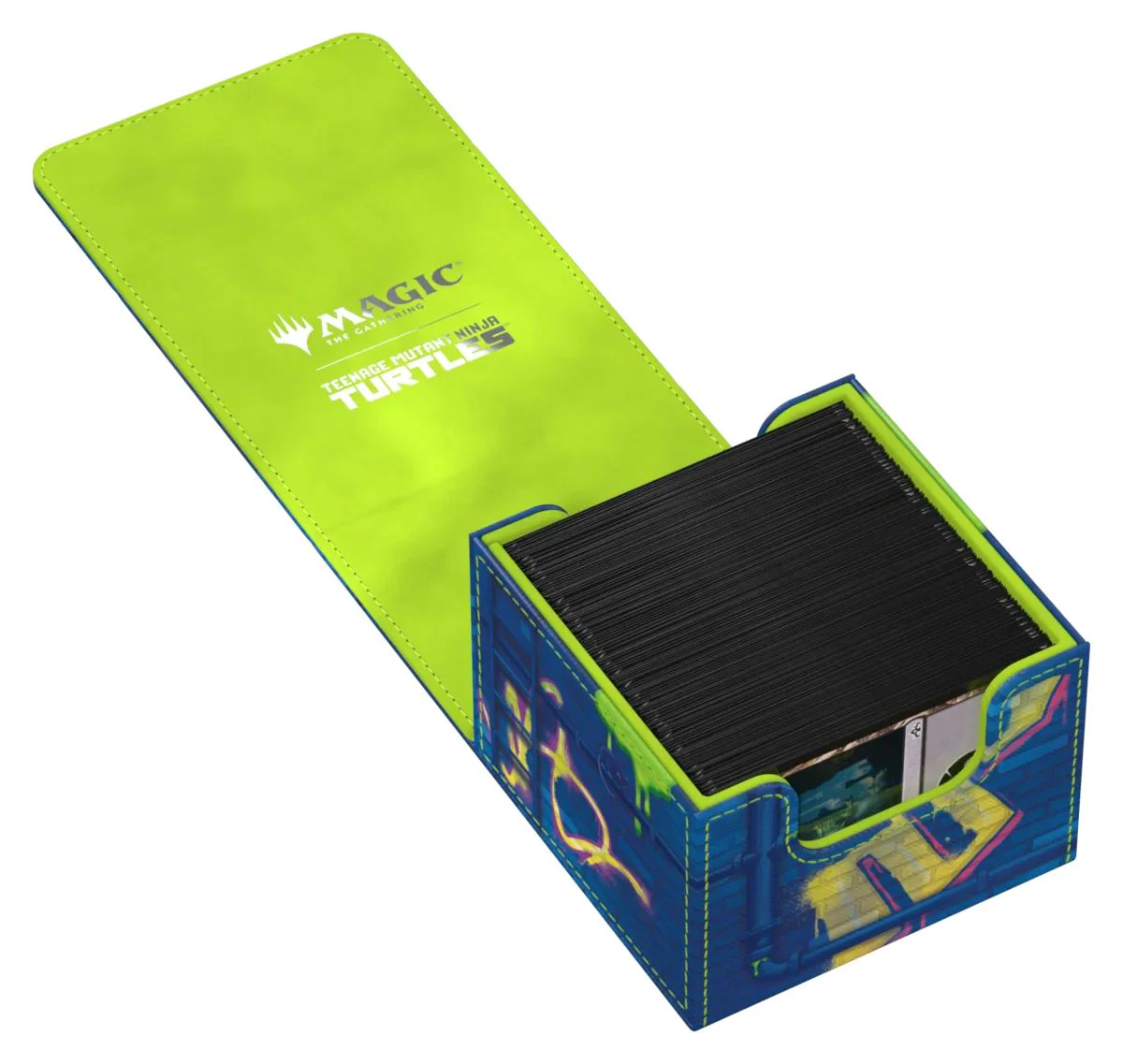 DECK CASE SIDEWINDER 100+ XENOSKIN MTG TEENAGE MUTANT NINJA TURTLES SEWER WALLS - Image 5