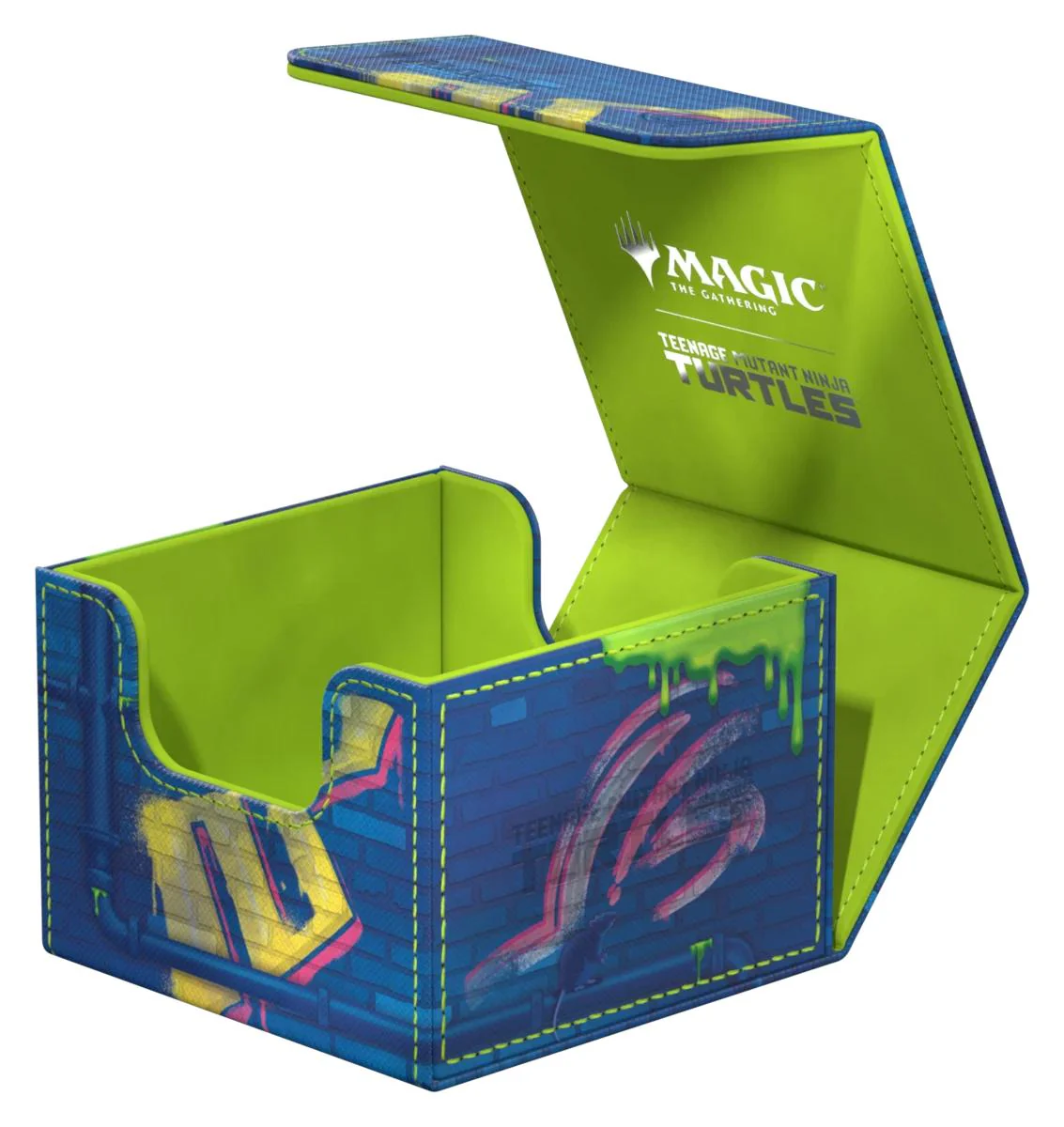 DECK CASE SIDEWINDER 100+ XENOSKIN MTG TEENAGE MUTANT NINJA TURTLES SEWER WALLS - Image 7