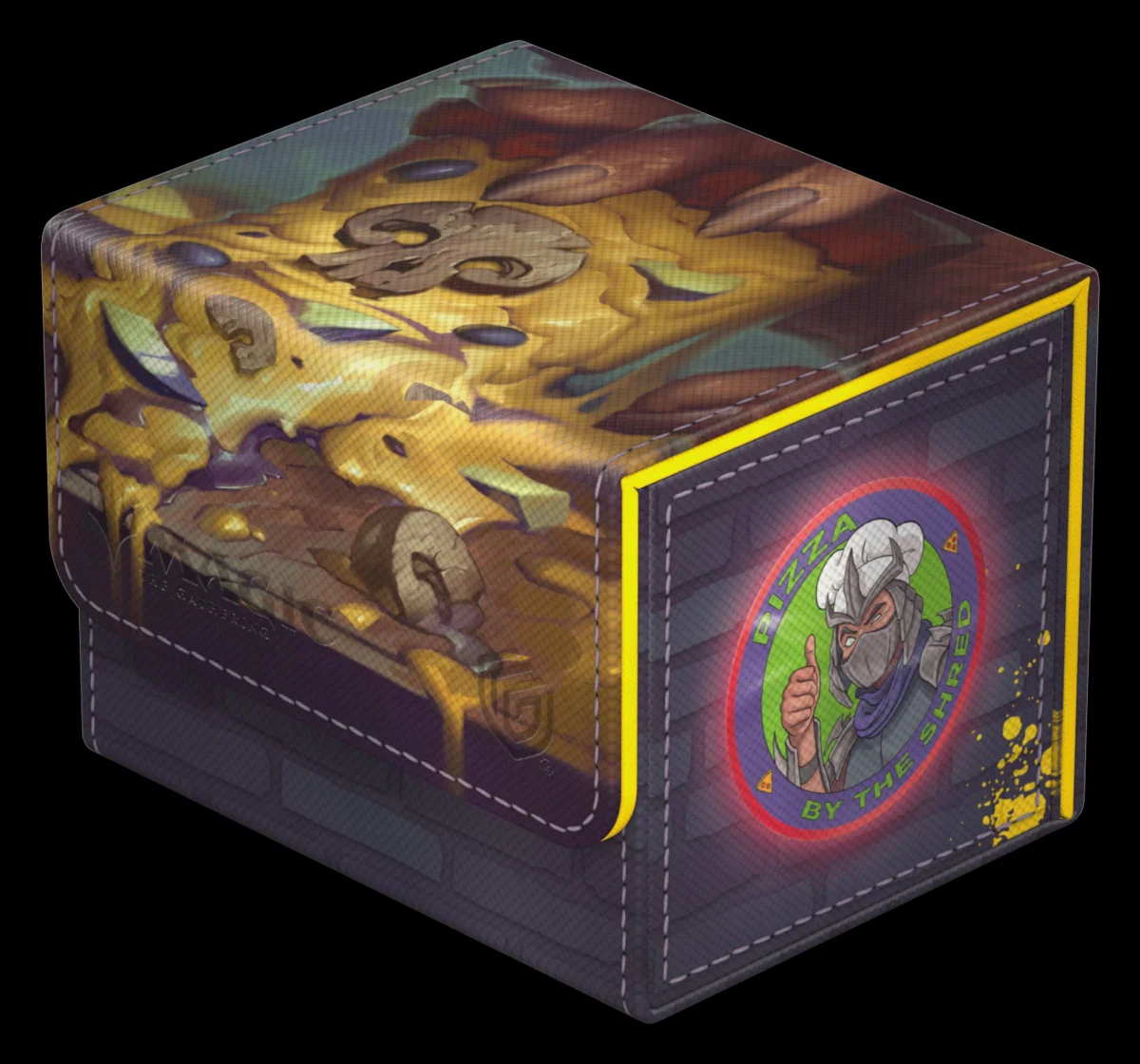 DECK CASE SIDEWINDER 100+ XENOSKIN MTG TEENAGE MUTANT NINJA TURTLES SWAMP