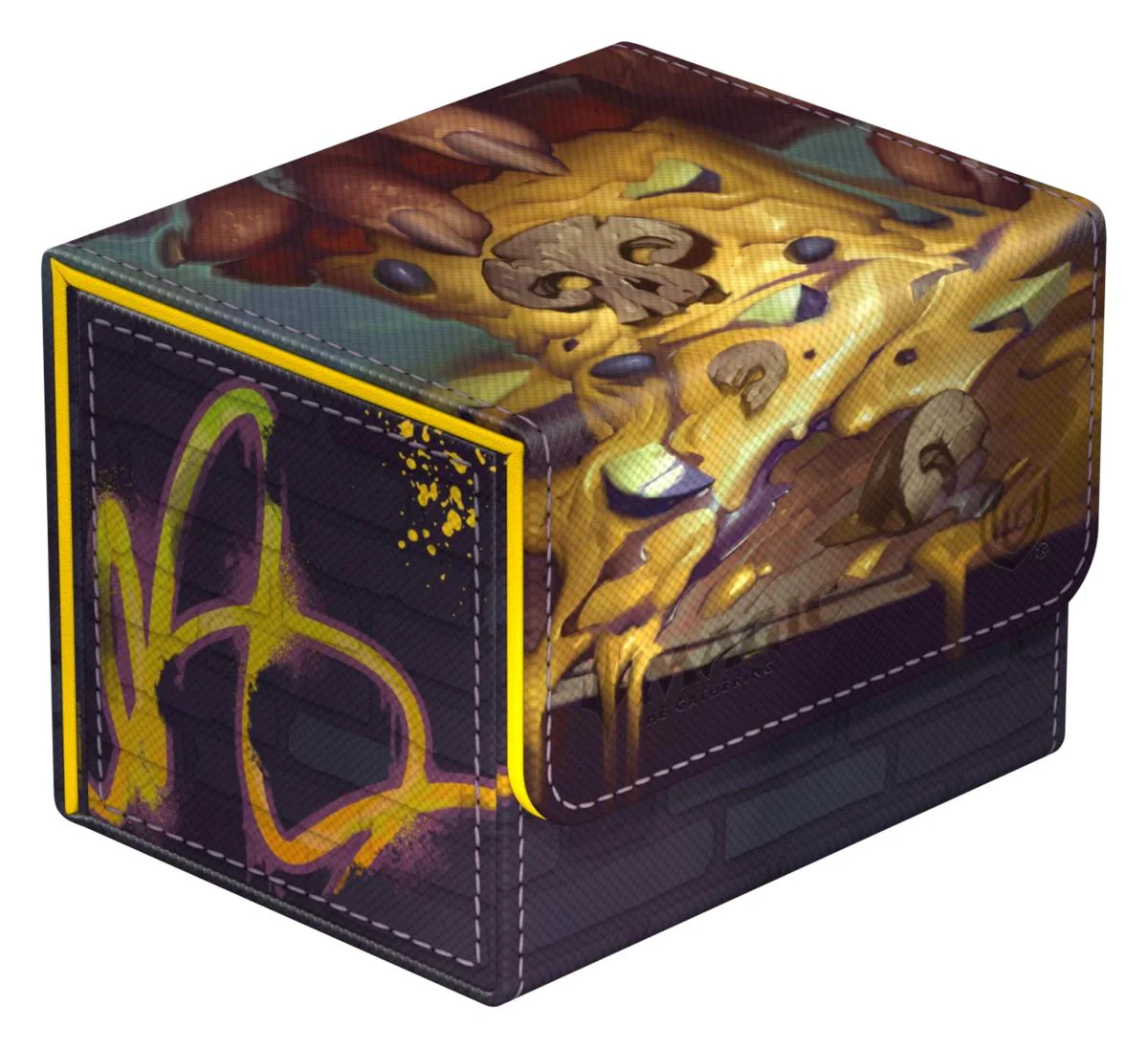 DECK CASE SIDEWINDER 100+ XENOSKIN MTG TEENAGE MUTANT NINJA TURTLES SWAMP - Image 2