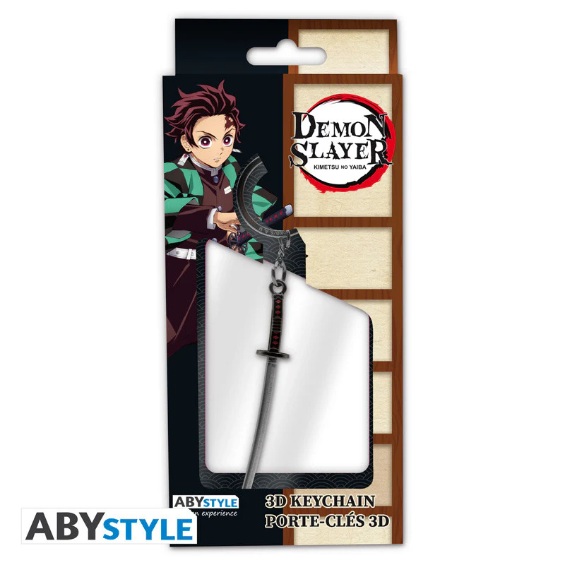 DEMON SLAYER LLAVERO 3D KATANA DE TANJIRO - Image 5