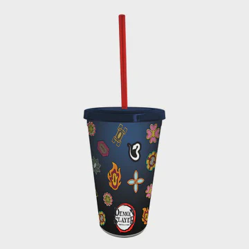 DEMON SLAYER - Pillars Vaso plastico, 16 oz.