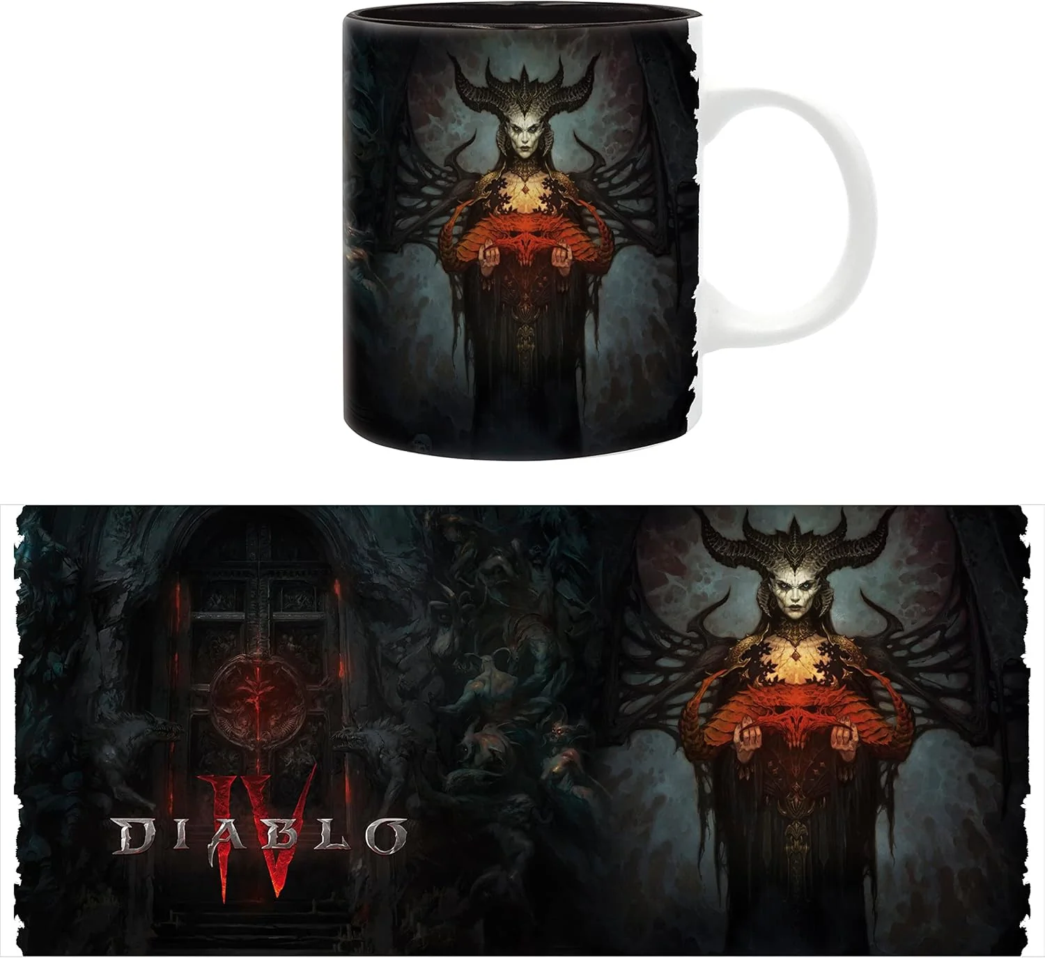 DIABLO TAZA 320 ML LILITH SUBLI WITH BOX