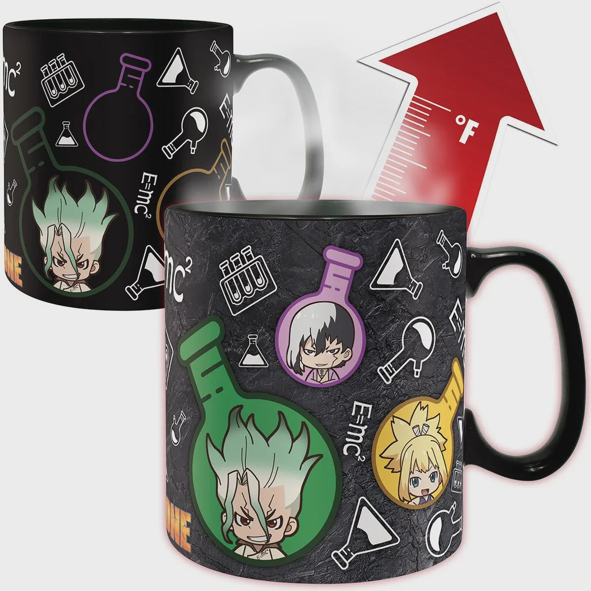 DR STONE - Chibi Formula Taza magica 16 oz.