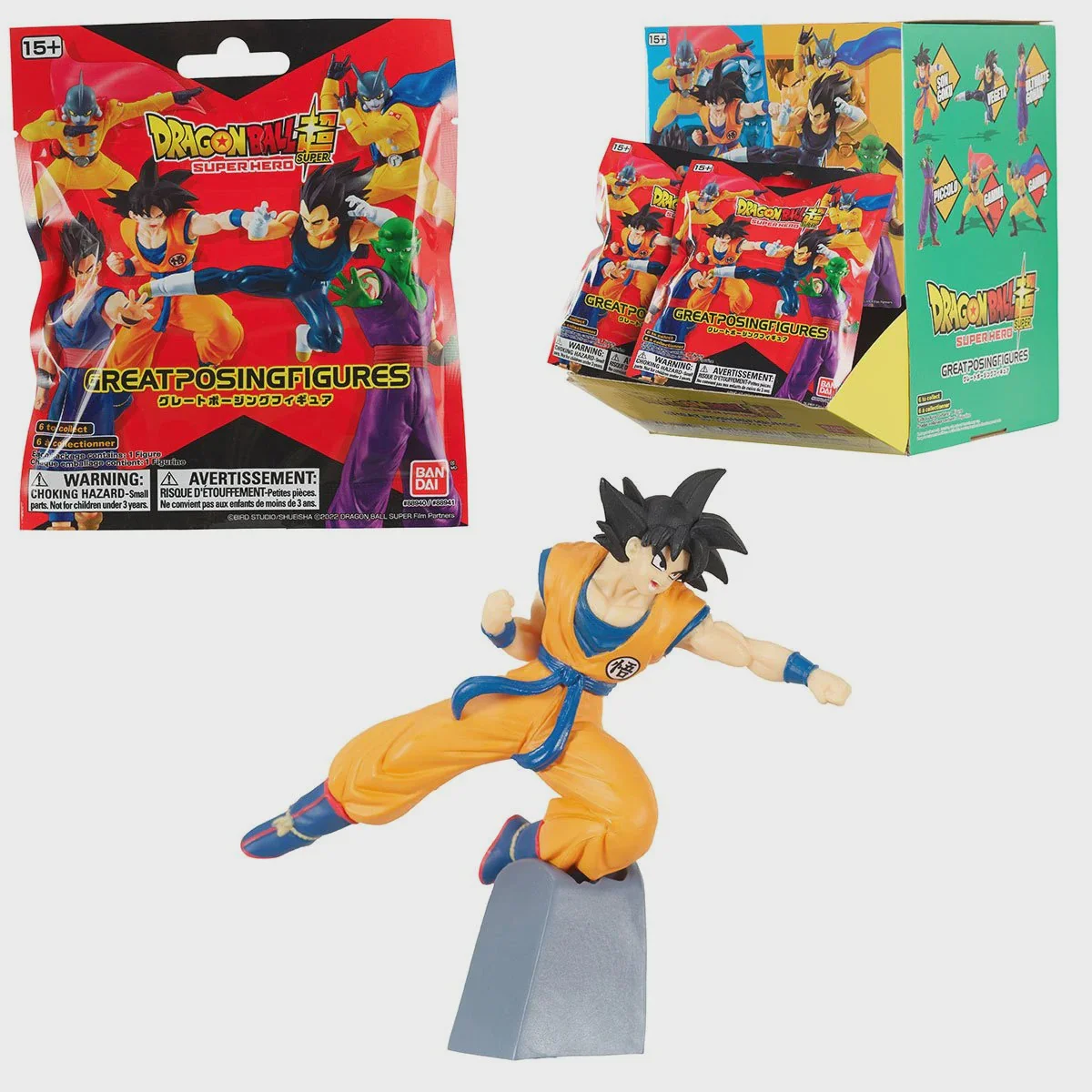 Dragon Ball Super Hero Great Posing Mini-Figure Blind Box