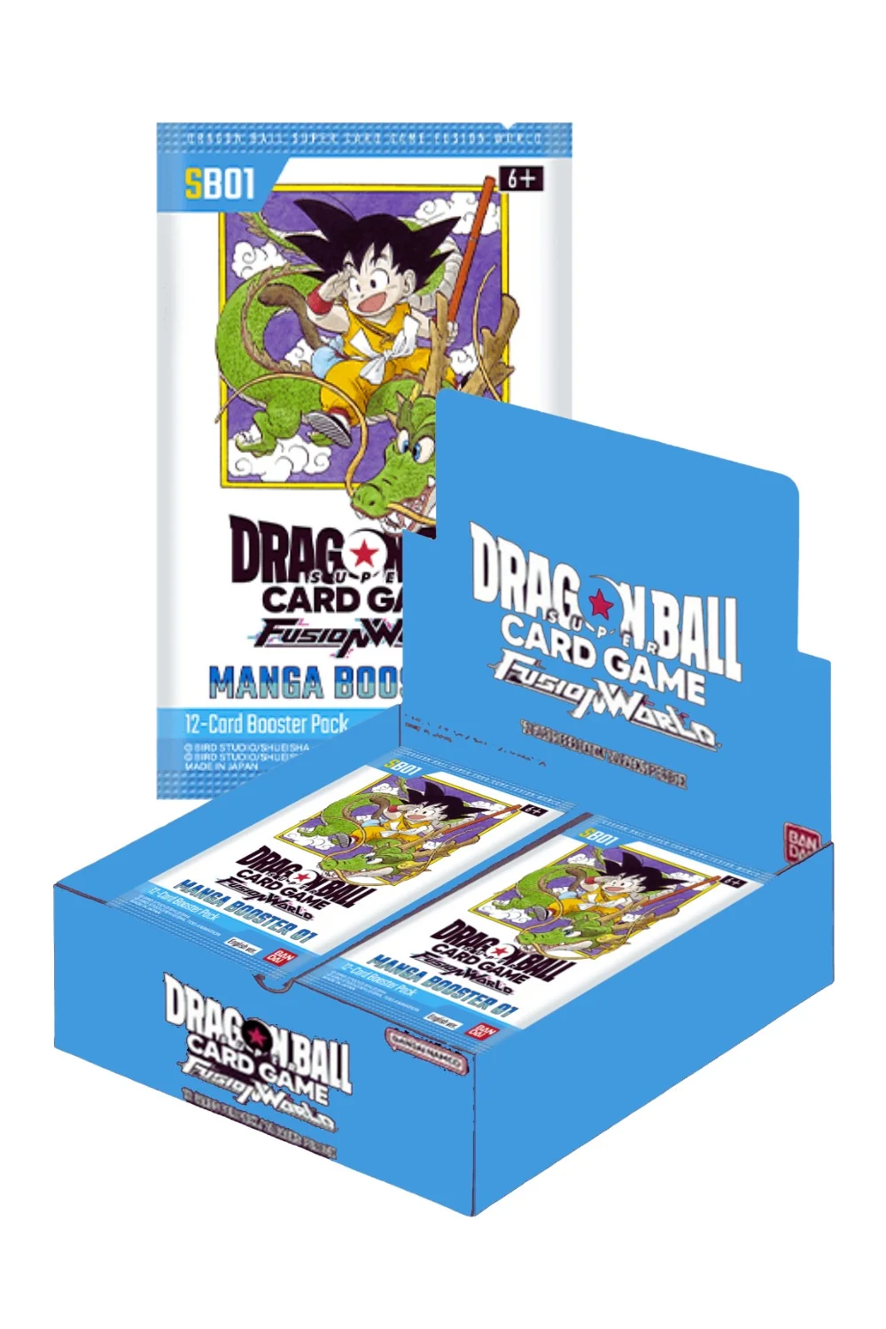 DRAGON BALL TCG FUSION WORLD MANGA BOOSTER PACK 01
