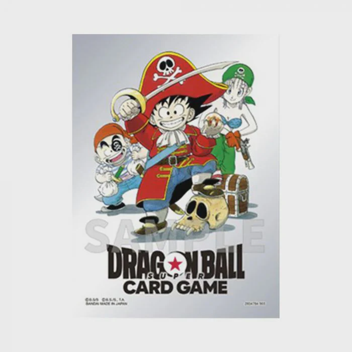 DRAGON BALL TCG FUSION WORLD OFFICIAL CARD SLEEVES MANGA COLLECTION SP SON GOKU AND KRILLIN AND BULMA