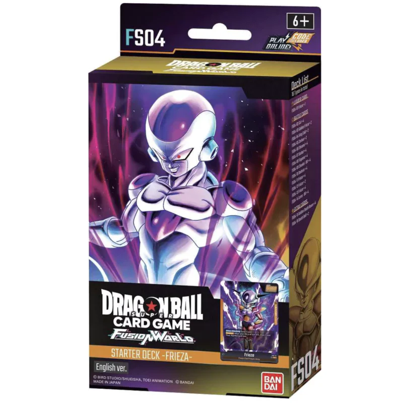 DRAGON BALL TCG FUSION WORLD STARTER DECK FRIEZA FS04