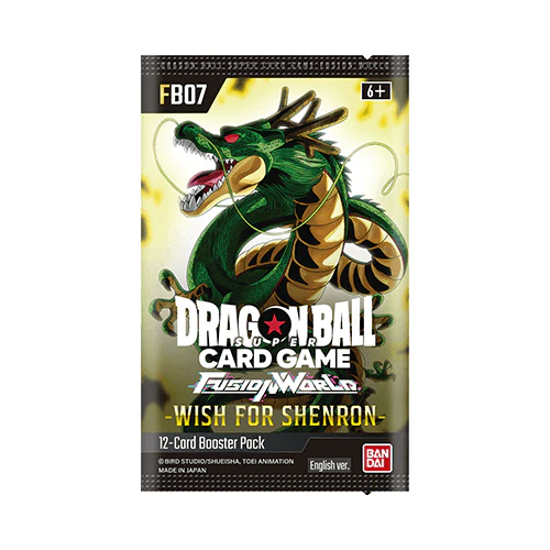 DRAGON BALL TCG FUSION WORLD WISH FOR SHENRON FB07 BOOSTER