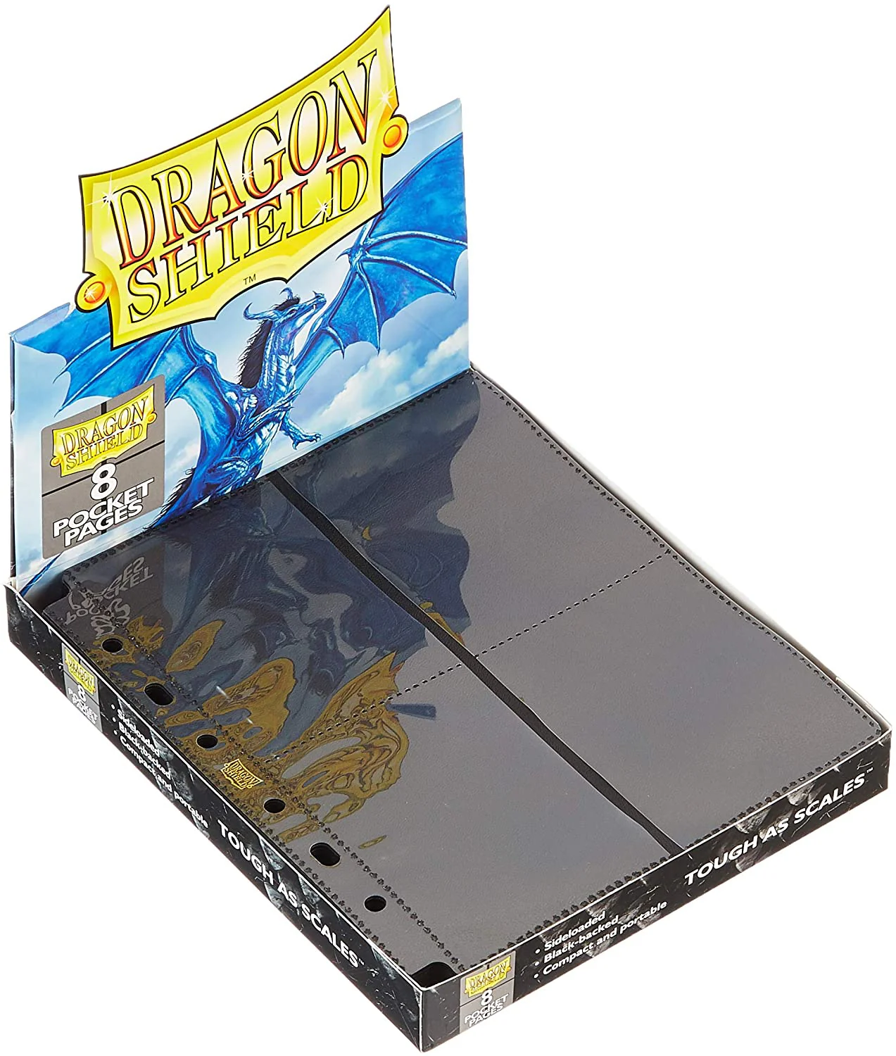 DRAGON SHIELD: 8-POCKET PAGES (50)