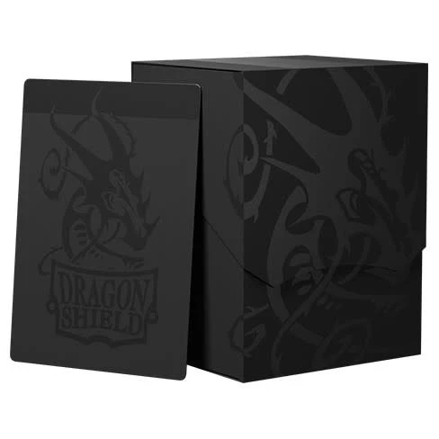 Dragon Shield: Deck Shell Revised- Shadow Black/Black