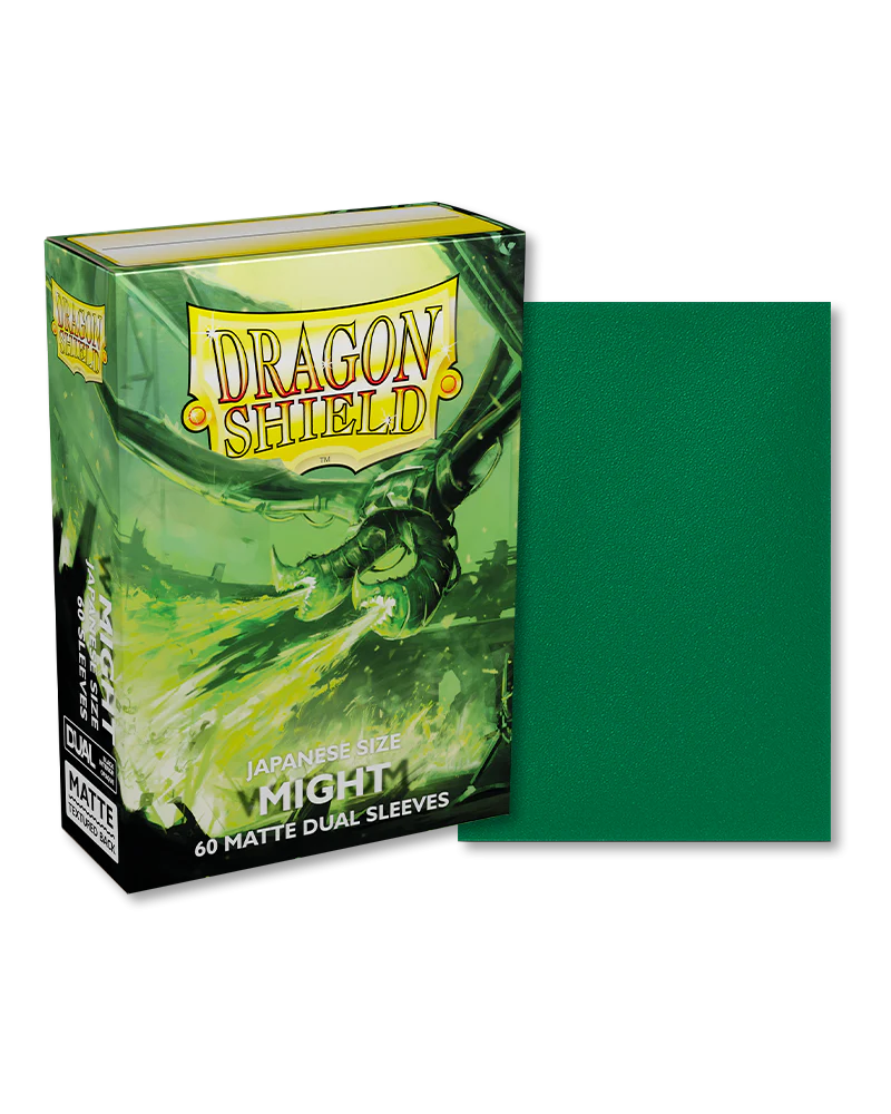 Dragon Shield Sleeves: Japanese DUAL- Matte Might (60 ct.)