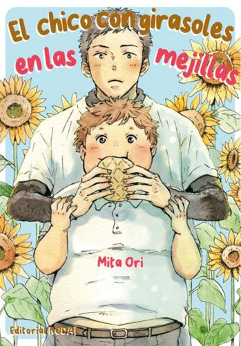 El chico con girasoles en las mejillas EUROPA