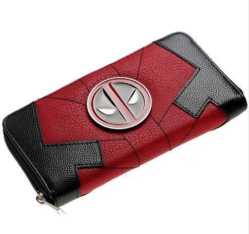 Cartera Piel Deadpool Larga