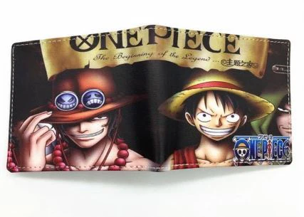 Cartera One piece Luffy Ace