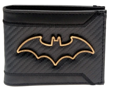 Cartera Batman logo metal