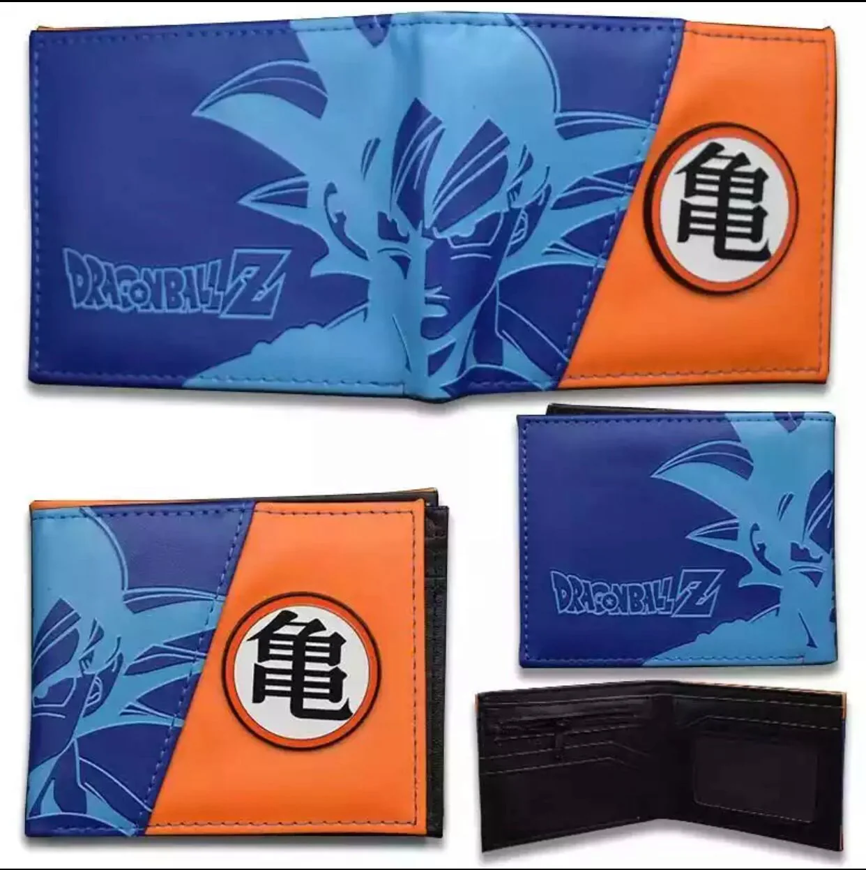 Cartera Dragon Ball Goku Naranja/Azul