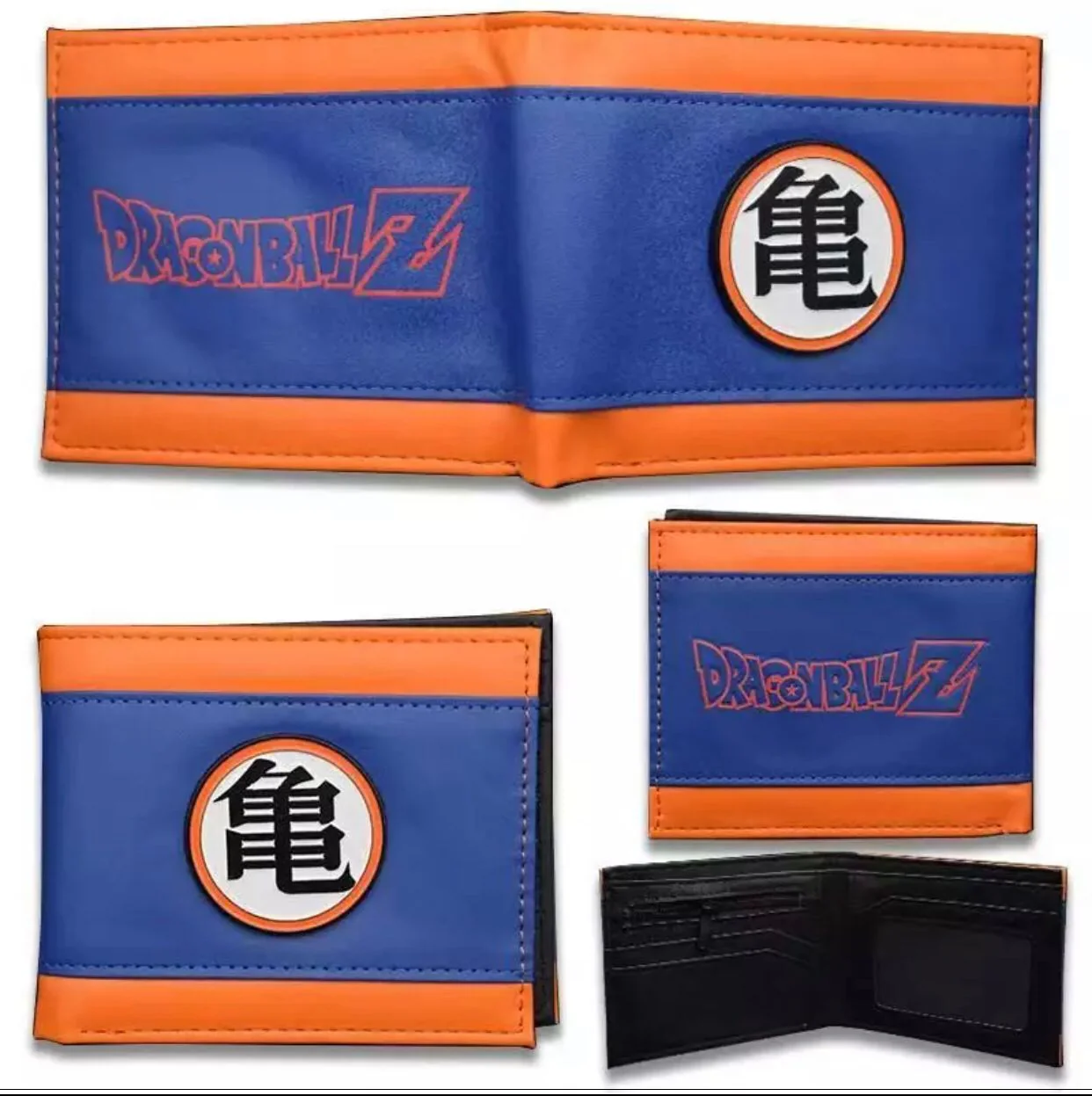 Cartera Dragon Ball Kanji Tortuga Azul/Naranja