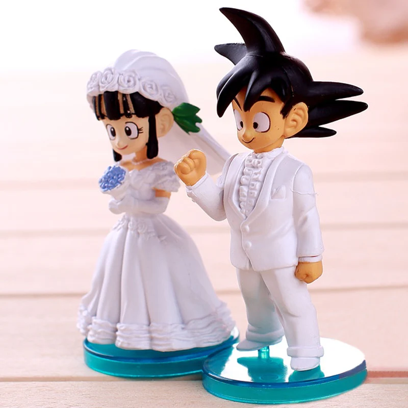 Goku y Milk Novios