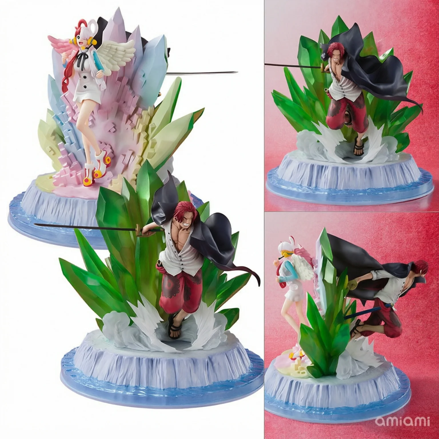 FiguartsZERO ［EXTRA BATTLE］ SHANKS and UTA -ONE PIECE FILM RED Ver.-