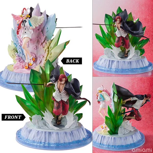FiguartsZERO ［EXTRA BATTLE］ SHANKS and UTA -ONE PIECE FILM RED Ver.- - Image 2