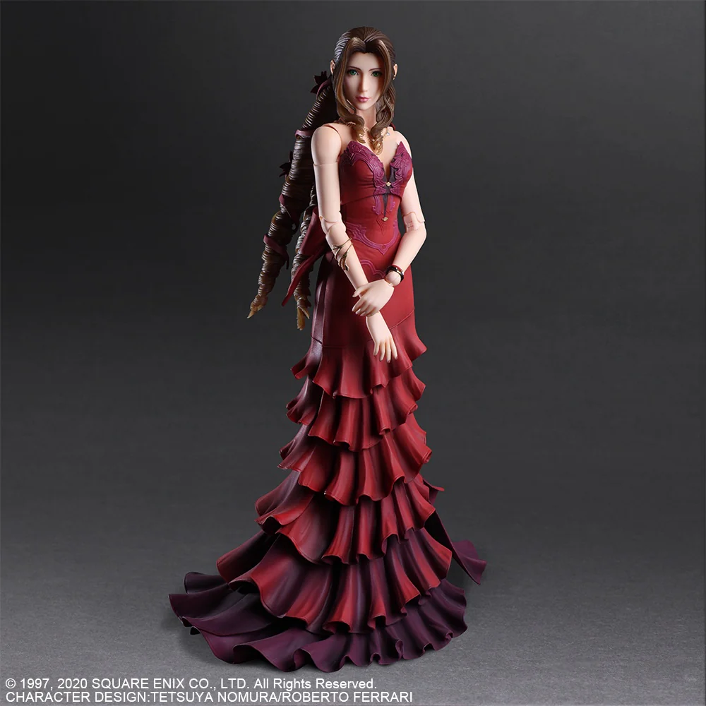 FINAL FANTASY VII REMAKE PLAY ARTS -KAI- AERITH GAINSBOROUGH DRESS VER. - Image 2