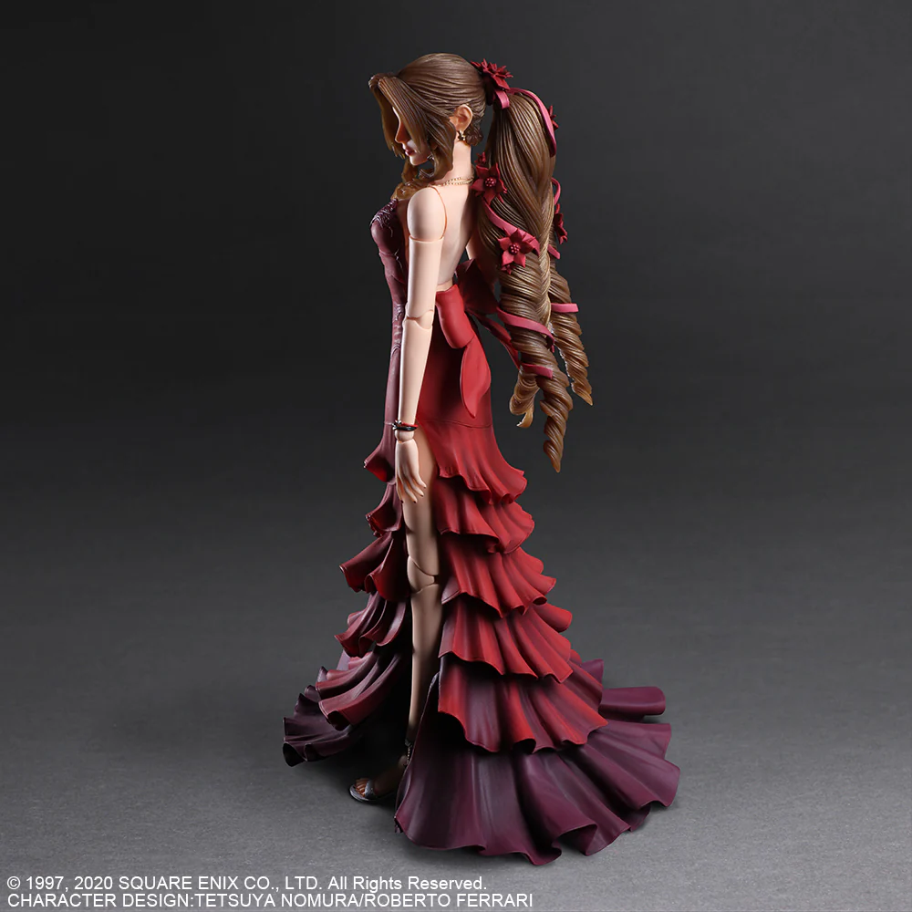 FINAL FANTASY VII REMAKE PLAY ARTS -KAI- AERITH GAINSBOROUGH DRESS VER. - Image 8