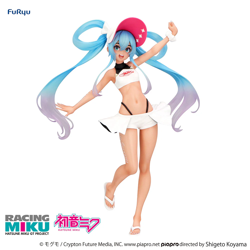 HATSUNE MIKU GT PROJECT TRIO-TRY-IT FIGURE -RACING MIKU 2024 SUMMER HOLIDAY VER.-
