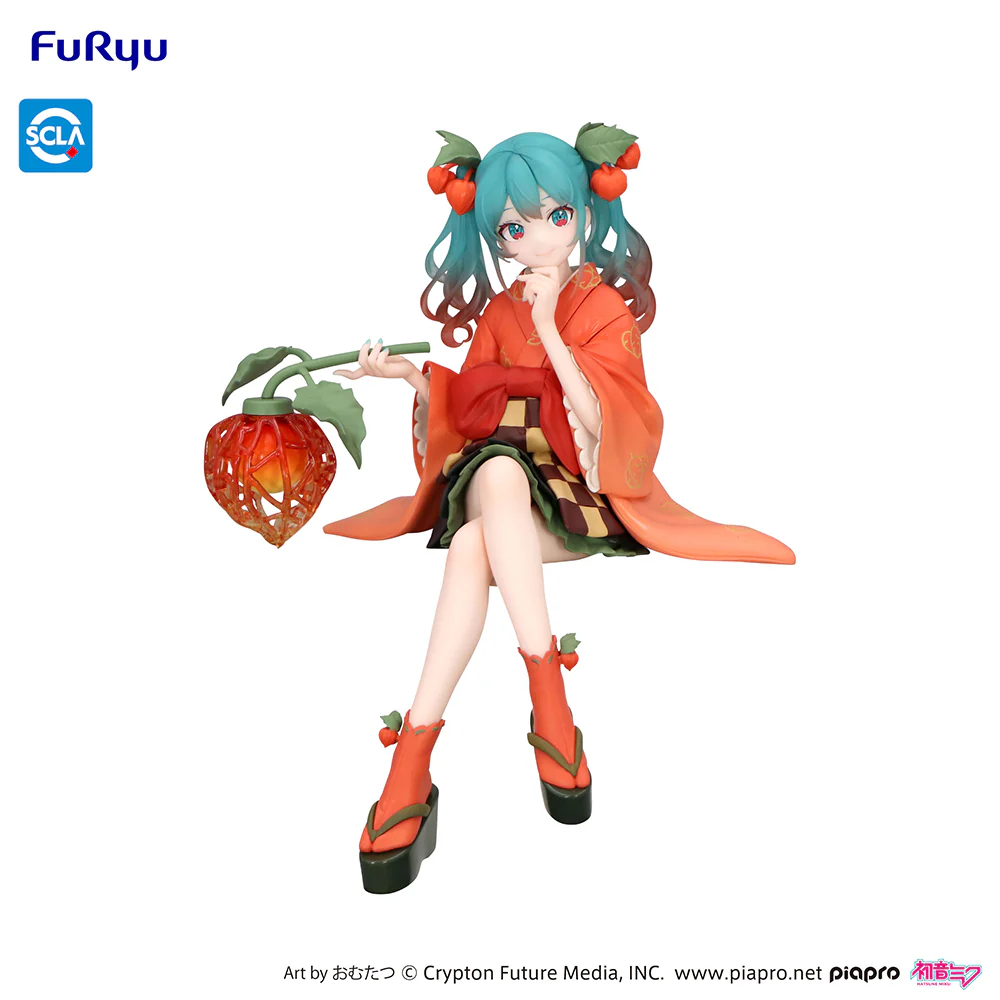 HATSUNE MIKU NOODLE STOPPER FIGURE -FLOWER FAIRY WINTER CHERRY