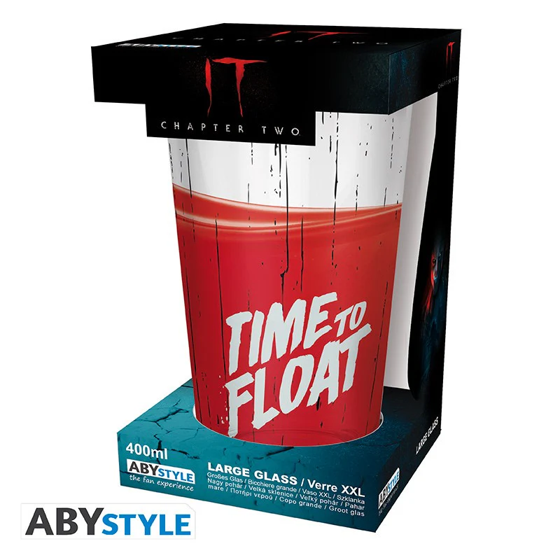 IT - Large Glass - 400ml - Time to Float - x2