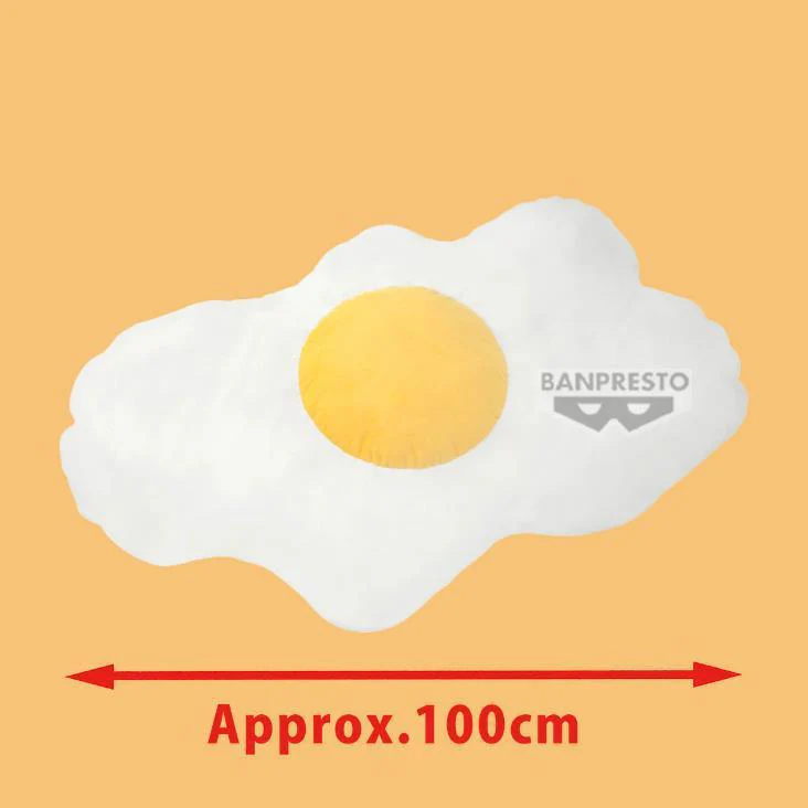 JUMBO PLUSH FOOD SERIES ~FRIED EGG~ - Image 2
