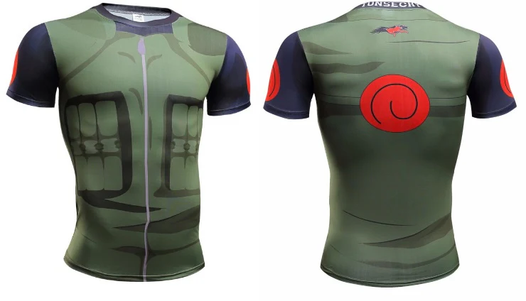 Playera Licra kakashi XCH
