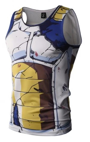 Camisa Sin Mangas Vegeta Armadura Rota XXL