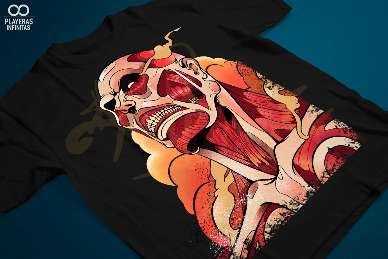 PLAYERA TITAN COLOSALL