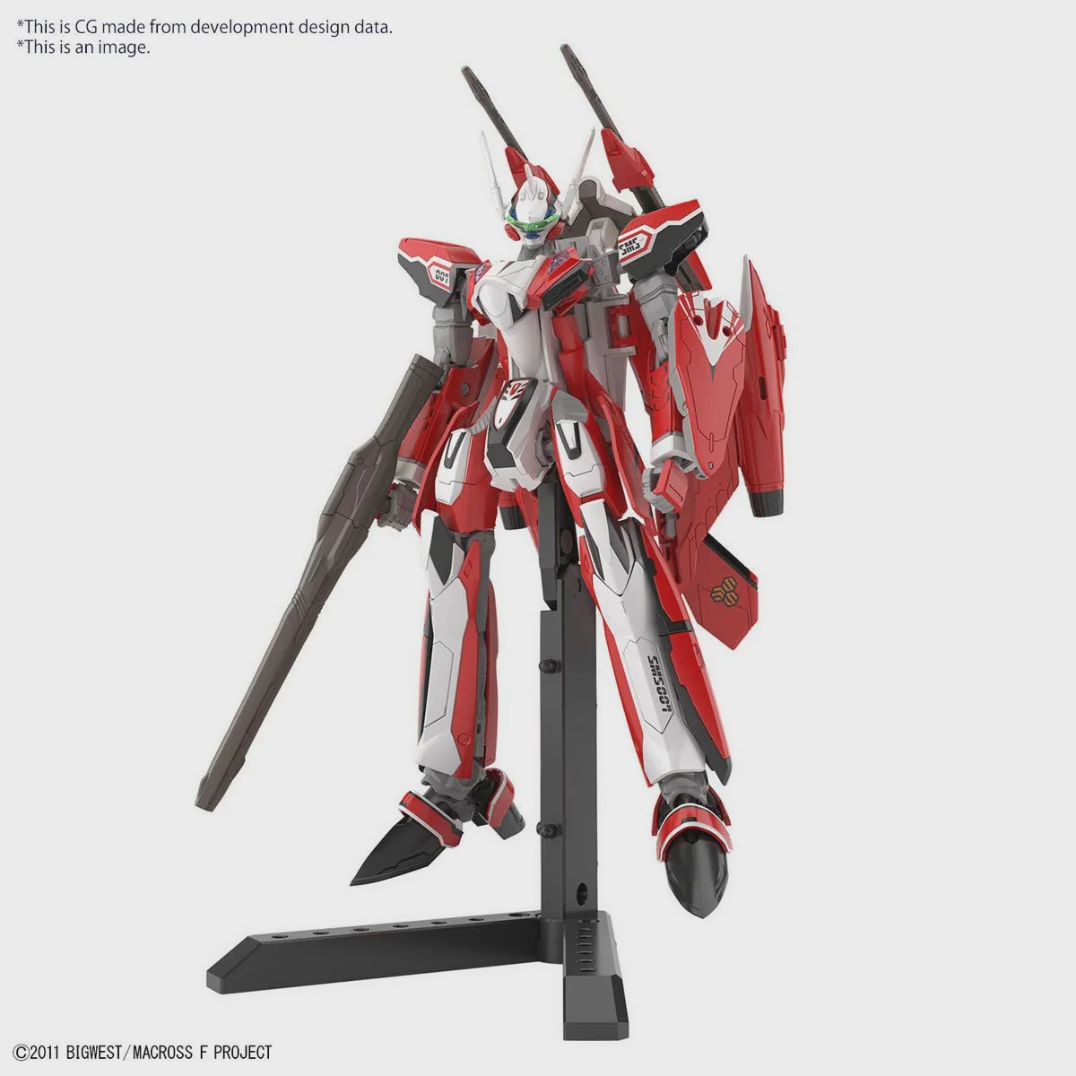 Macross Frontier YF-29 Durandal Valkyrie Alto Saotome Use High Grade 1:100 Scale Model Kit - Image 2