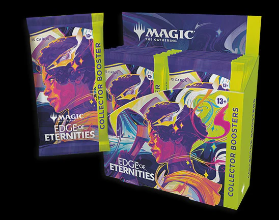 MAGIC THE GATHERING TCG EDGE OF ETERNITIES COLLECTOR BOOSTER DISPLAY