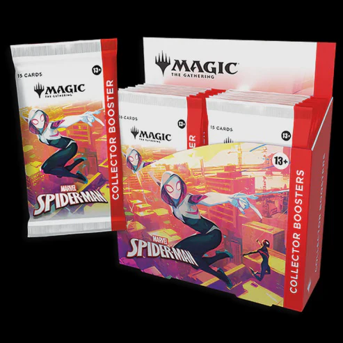 MAGIC THE GATHERING TCG SPIDER MAN COLLECTOR BOOSTER DISPLAY
